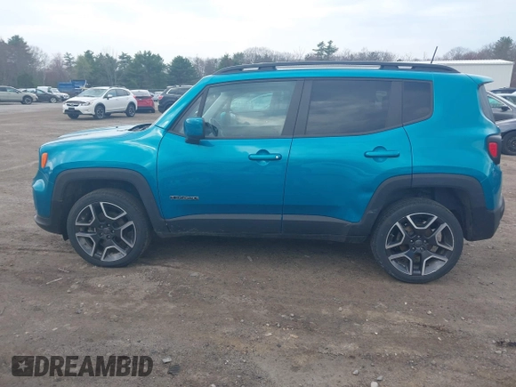 2021 Jeep Renegade Latitude with VIN ZACNJDBB2MPM72609, listed as a IAAI auction lot 42116070 with 58,036 mi miles and . Bid and sale history available at DreamBid. Image 15.