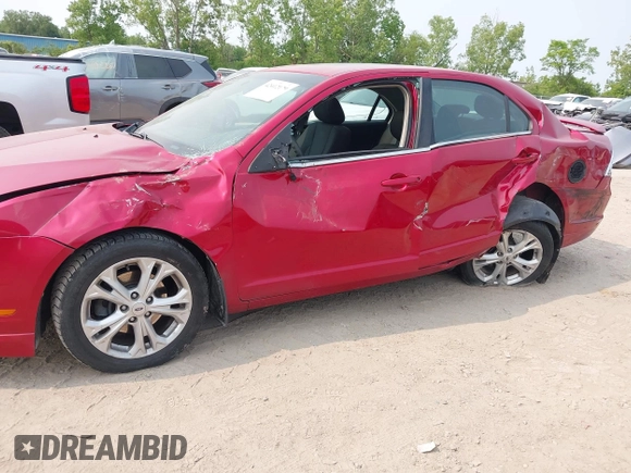 2012 Ford Fusion SE with VIN 3FAHP0HA6CR180400, listed as a IAAI auction lot 42412179 with 92,777 mi miles and . Bid and sale history available at DreamBid. Image 6.