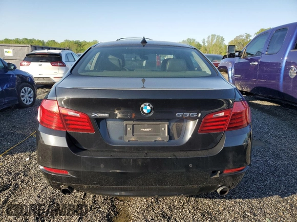 2014 BMW 5 Series 535i xDrive with VIN WBA5B3C54ED531434, listed as a Copart auction lot 52218885 with 166,266 mi miles and Clean Title. Bid and sale history available at carsss.com. Image 6.