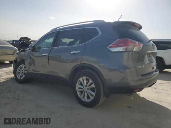 2014 Nissan Rogue SV with VIN 5N1AT2MT7EC795772, listed as a Copart auction lot 48266205 with 119,939 mi miles and Salvage Title. Bid and sale history available at carsss.com. Image 2.