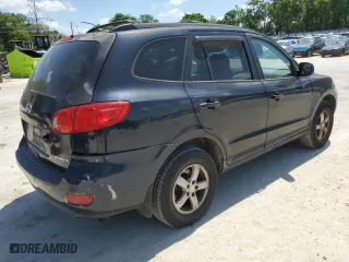 2007 Hyundai Santa Fe GLS with VIN 5NMSG13D77H036481, listed as a Copart auction lot 51627065 with 247,838 mi miles and Salvage Title. Bid and sale history available at carsss.com. Image 3.