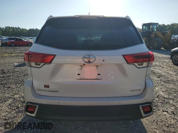 2018 Toyota Highlander Limited with VIN 5TDYZRFH3JS240703, listed as a Copart auction lot 61440485 with 83,363 mi miles and Salvage title. Bid and sale history available at DreamBid. Image 6.