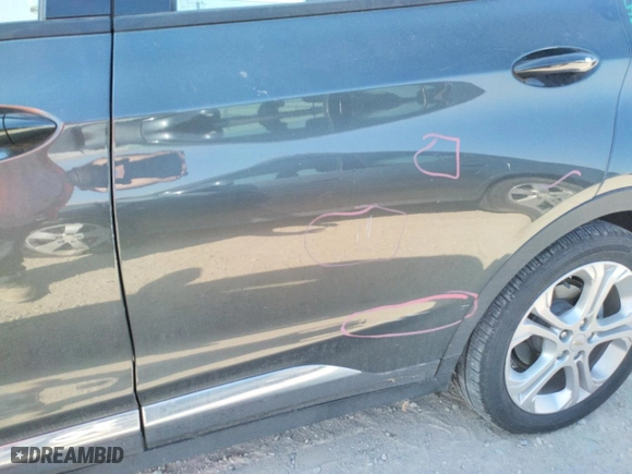 2019 Chevrolet Bolt EV LT with VIN 1G1FY6S01K4118758, listed as a Copart auction lot 59396842 with 61,773 mi miles. Bid and sale history available at carsss.com. Image 9.