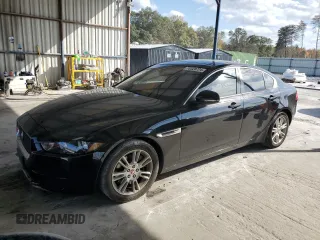 2018 Jaguar XE 25t Premium with VIN SAJAD4FXXJCP20086, listed as a Copart auction lot 78328724 with 105,887 mi miles and Salvage Title. Bid and sale history available at carsss.com. Image 1.