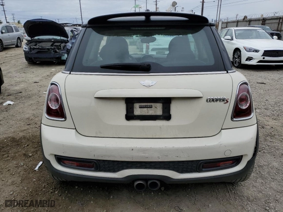 2011 MINI Cooper Hardtop S with VIN WMWSV3C50BTY13839, listed as a Copart auction lot 53541455 with 142,400 mi miles and Clean Title. Bid and sale history available at carsss.com. Image 6.