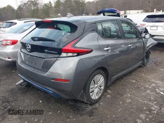 2022 Nissan LEAF S with VIN 1N4AZ1BV3NC554735, listed as a IAAI auction lot 41520034 with 32,171 mi miles and . Bid and sale history available at DreamBid. Image 4.