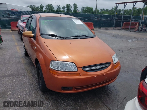 2006 Chevrolet Aveo LS with VIN KL1TD66646B518732, listed as a IAAI auction lot 42331787 with 145,491 mi miles and . Bid and sale history available at DreamBid. Image 12.