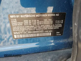 2017 MINI Countryman Cooper S with VIN WMZYT5C36H3B66565, listed as a Copart auction lot 70885244 with 84,535 mi miles and Salvage Title. Bid and sale history available at carsss.com. Image 14.