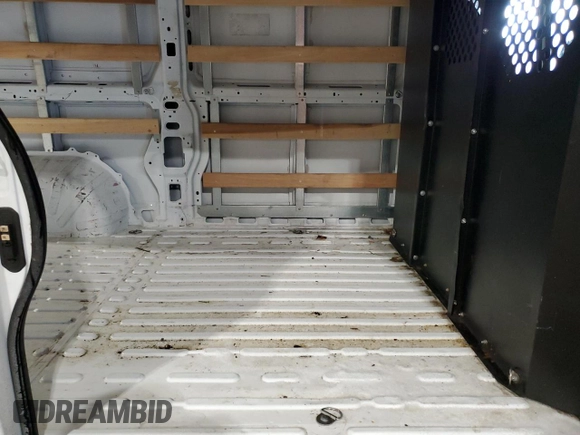 2023 Ram ProMaster Cargo with VIN 3C6LRVVG1PE565680, listed as a Copart auction lot 88541065 with 17,598 mi miles and Salvage Title. Bid and sale history available at DreamBid. Image 10.