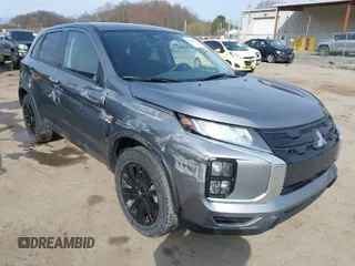 2024 Mitsubishi Outlander Sport S with VIN JA4ARUAU2RU001654, listed as a IAAI auction lot 41861240 with 37,048 mi miles. Bid and sale history available at carsss.com. Image 1.