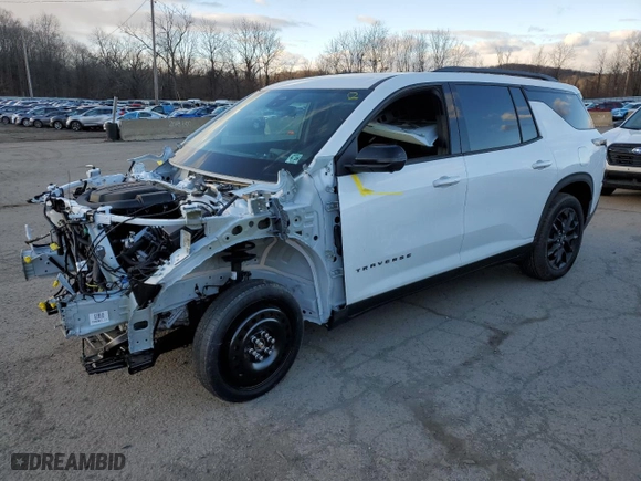 2024 Chevrolet Traverse AWD LT with VIN 1GNEVGKS9RJ213378, listed as a Copart auction lot 87401814 with 0 mi miles and Salvage Title. Bid and sale history available at carsss.com. Image 1.
