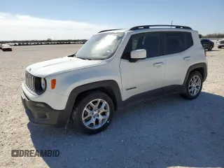 2017 Jeep Renegade Latitude with VIN ZACCJABB4HPG67092, listed as a Copart auction lot 42410215 with 122,085 mi miles and Salvage Title. Bid and sale history available at carsss.com. Image 1.