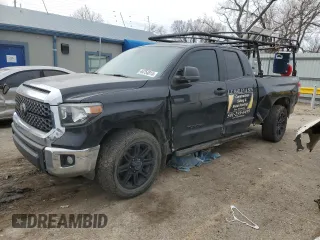 2020 Toyota Tundra 2WD SR with VIN 5TFRY5F18LX268366, listed as a Copart auction lot 44754815 with 91,535 mi miles and Salvage Title. Bid and sale history available at carsss.com. Image 1.