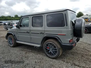 2023 Mercedes-Benz G 63 AMG with VIN W1NYC7HJ3PX477936, listed as a Copart auction lot 60379704 with 2,858 mi miles and Salvage Title. Bid and sale history available at DreamBid. Image 2.