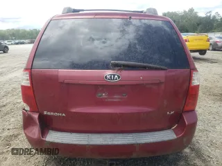 2006 Kia Sedona LX with VIN KNDMB233066086431, listed as a Copart auction lot 63221294 with 181,290 mi miles and Clean Title. Bid and sale history available at carsss.com. Image 6.