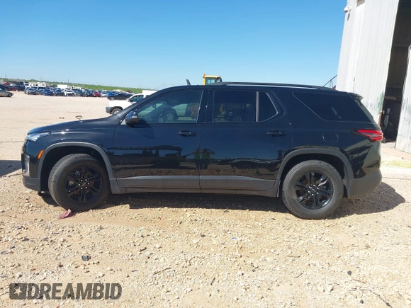 2023 Chevrolet Traverse LS with VIN 1GNERFKW2PJ238587, listed as a IAAI auction lot 42057535 with 43,736 mi miles and . Bid and sale history available at DreamBid. Image 15.