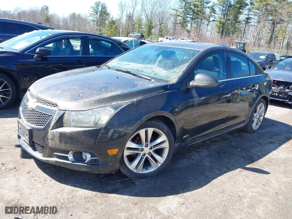 2012 Chevrolet Cruze LTZ with VIN 1G1PH5SC8C7326113, listed as a IAAI auction lot 41971224 with 60,266 mi miles. Bid and sale history available at carsss.com. Image 2.