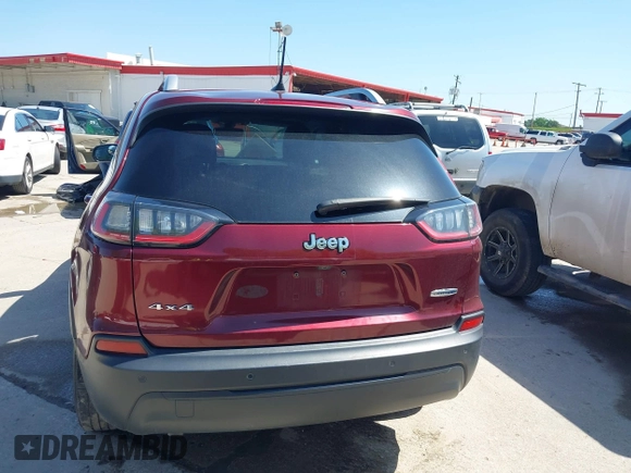 2019 Jeep Cherokee Latitude Plus with VIN 1C4PJMLB5KD257070, listed as a IAAI auction lot 41985941 with 83,079 mi miles. Bid and sale history available at carsss.com. Image 16.