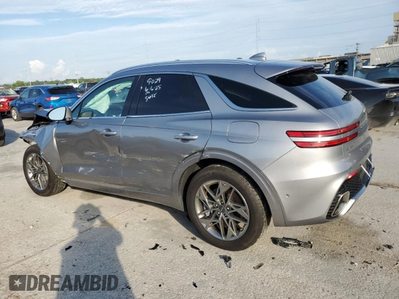 2023 Genesis GV70 2.5T with VIN KMUMADTB4PU109029, listed as a Copart auction lot 60337935 with 40,247 mi miles and Clean title. Bid and sale history available at DreamBid. Image 2.