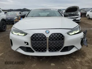 2022 BMW 4 Series 430i xDrive with VIN WBA73AP01NCH62891, listed as a Copart auction lot 43807205 with 49,658 mi miles and Salvage Title. Bid and sale history available at DreamBid. Image 5.