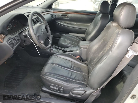 2001 Toyota Solara SE with VIN 2T1CF28P81C474651, listed as a Copart auction lot 75638934 with 141,474 mi miles and Salvage Title. Bid and sale history available at carsss.com. Image 7.