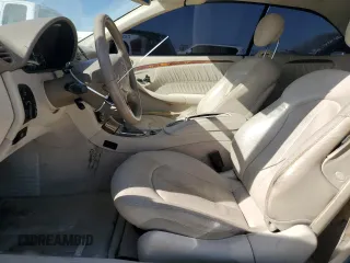 2007 Mercedes-Benz CLK 350 with VIN WDBTK56F77T086012, listed as a Copart auction lot 77411994 with 130,644 mi miles and Clean Title. Bid and sale history available at DreamBid. Image 7.