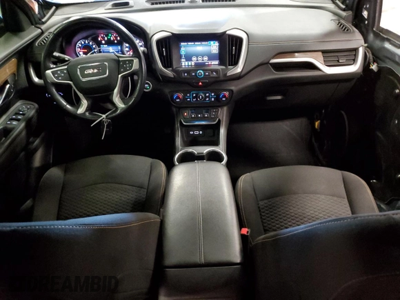 2021 GMC Terrain SLE z VIN 3GKALTEVXML375649, wystawiony jako Copart lot #53078055 z przebiegiem 46 688 mil mil oraz Szkoda całkowita • Salvage title. Historia ofert i sprzedaży dostępna na DreamBid. Obrazek 8.