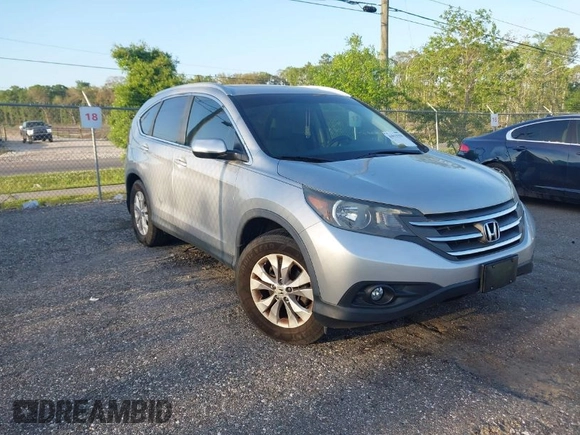 2013 Honda CR-V EX-L with VIN 5J6RM3H77DL016323, listed as a IAAI auction lot 41913318 with 104,562 mi miles and . Bid and sale history available at DreamBid. Image 1.