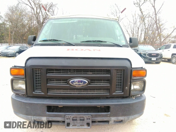 2011 Ford Econoline Cargo Commercial with VIN 1FTNE1EWXBDA35683, listed as a IAAI auction lot 41341685 with 137,031 mi miles and . Bid and sale history available at DreamBid. Image 12.