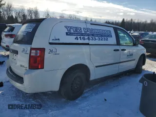 2009 Dodge Grand Caravan Cargo with VIN 2D4HN11E79R612545, listed as a Copart auction lot 88711085 with Not Provided miles and Salvage Title. Bid and sale history available at carsss.com. Image 3.