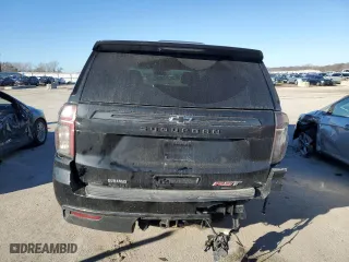 2022 Chevrolet Suburban RST with VIN 1GNSKEKT8NR220309, listed as a Copart auction lot 83463054 with 47,041 mi miles and Salvage Title. Bid and sale history available at carsss.com. Image 6.