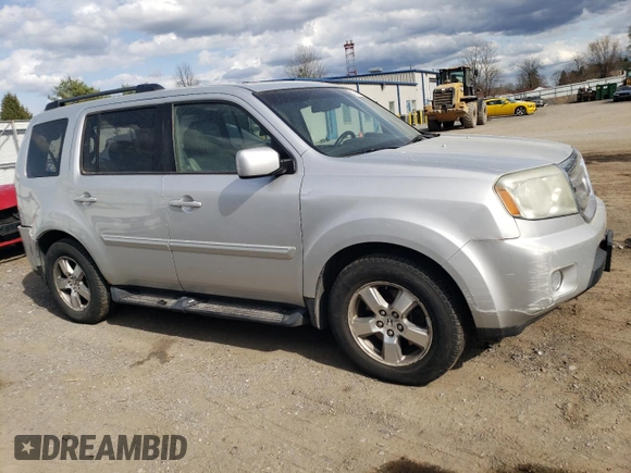 2009 Honda Pilot EX-L with VIN 5FNYF486X9B038464, listed as a Copart auction lot 51293985 with 177,760 mi miles and Salvage Title. Bid and sale history available at carsss.com. Image 4.
