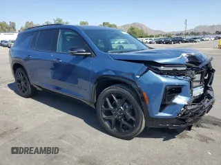 2024 Chevrolet Traverse AWD RS с VIN 1GNEVLKS9RJ166460, выставлен на аукционе Copart как лот 57914315 с пробегом 19 535 миль миль и Списание • Salvage title. История ставок и продаж доступна на DreamBid. Изображение 4.
