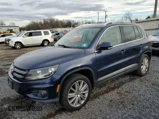 2015 Volkswagen Tiguan R-Line with VIN WVGAV7AX6FW504211, listed as a Copart auction lot 85160684 with 224,696 mi miles and Clean Title. Bid and sale history available at DreamBid. Image 1.