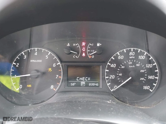 2017 Nissan Sentra SV with VIN 3N1AB7AP3HY353386, listed as a IAAI auction lot 41999989 with 83,946 mi miles. Bid and sale history available at carsss.com. Image 7.