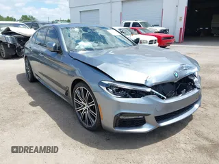 2017 BMW 5 Series 540i with VIN WBAJE5C32HG916462, listed as a IAAI auction lot 42031146 with Not Provided miles and . Bid and sale history available at carsss.com. Image 1.