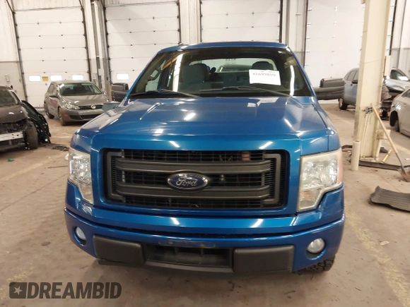 2014 Ford F-150 XL with VIN 1FTFX1CF3EFA38757, listed as a IAAI auction lot 41699899 with 174,214 mi miles. Bid and sale history available at carsss.com. Image 13.