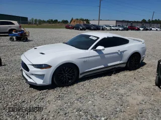 2019 Ford Mustang GT with VIN 1FA6P8CF0K5166163, listed as a Copart auction lot 51006725 with 34,748 mi miles and Salvage title. Bid and sale history available at DreamBid. Image 1.