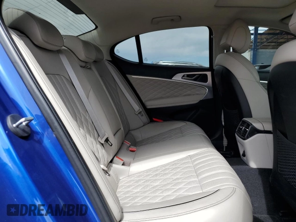 2020 Genesis G70 2.0T with VIN KMTG44LA6LU048650, listed as a Copart auction lot 59025025 with 174,215 mi miles and Salvage title. Bid and sale history available at DreamBid. Image 10.