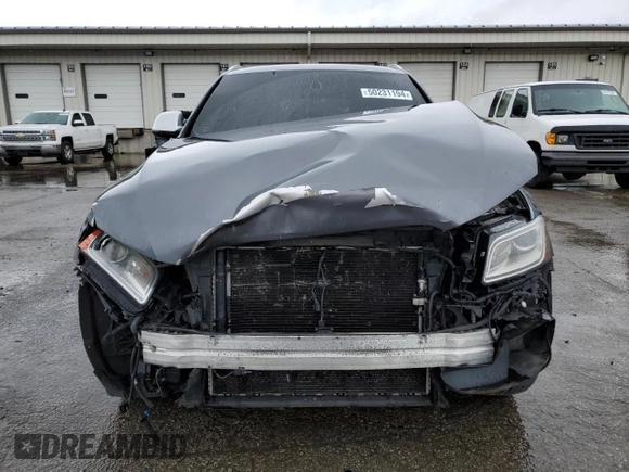 2014 Audi SQ5 Premium Plus with VIN WA1CGAFPXEA013059, listed as a Copart auction lot 50231194 with 105,227 mi miles and Salvage Title. Bid and sale history available at carsss.com. Image 5.