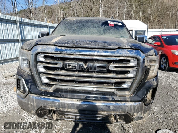 2022 GMC Sierra 1500 SLT with VIN 3GTU9DED8NG180664, listed as a Copart auction lot 47033665 with Not Provided miles and Salvage Title. Bid and sale history available at DreamBid. Image 5.