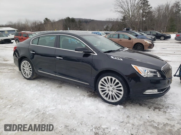 2015 Buick LaCrosse Premium II with VIN 1G4GF5G36FF157673, listed as a Copart auction lot 44580245 with 80,822 mi miles and Clean Title. Bid and sale history available at DreamBid. Image 4.