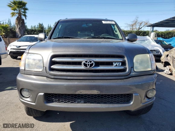 2004 Toyota Sequoia Limited with VIN 5TDZT38A24S222023, listed as a Copart auction lot 46853565 with 309,447 mi miles and Salvage Title. Bid and sale history available at carsss.com. Image 5.