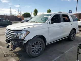2021 Ford Expedition Limited z VIN 1FMJU2AT7MEA36673, wystawiony jako Copart lot #52591555 z przebiegiem 48 953 mil mil oraz Czysty tytuł • Clean title. Historia ofert i sprzedaży dostępna na DreamBid. Obrazek 1.