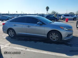 2017 Hyundai Sonata SE with VIN 5NPE24AF3HH564783, listed as a IAAI auction lot 41744125 with Not Provided miles. Bid and sale history available at carsss.com. Image 13.