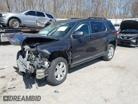 2015 GMC Terrain SLT z VIN 2GKFLXEK8F6433297, wystawiony jako IAAI lot #42055519 z przebiegiem 142 314 mil mil oraz . Historia ofert i sprzedaży dostępna na DreamBid. Obrazek 2.