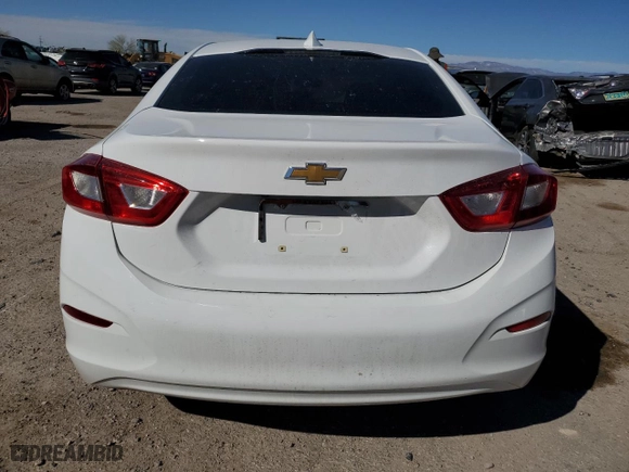 2018 Chevrolet Cruze LT with VIN 1G1BE5SM5J7159136, listed as a Copart auction lot 46304265 with 0 mi miles and Salvage Title. Bid and sale history available at carsss.com. Image 6.