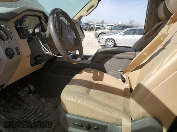 2013 Ford F-250 XL with VIN 1FT7W2BT3DEA28724, listed as a Copart auction lot 47623275 with 128,769 mi miles and Salvage title. Bid and sale history available at DreamBid. Image 7.