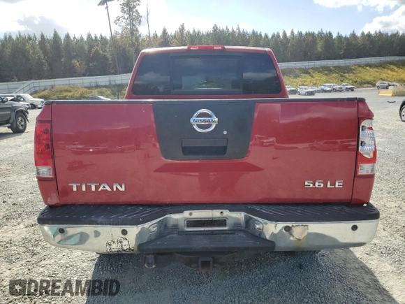2005 Nissan Titan SE with VIN 1N6BA07B35N540656, listed as a Copart auction lot 78911104 with 161,991 mi miles and Salvage Title. Bid and sale history available at DreamBid. Image 6.