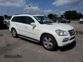 2011 Mercedes-Benz GL-Class GL 450 with VIN 4JGBF7BE0BA641909, listed as a Copart auction lot 74734044 with 0 mi miles and Salvage Title. Bid and sale history available at carsss.com. Image 4.